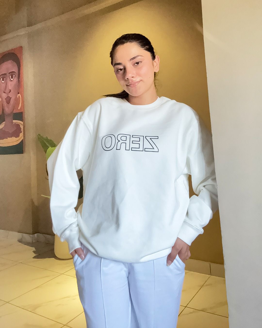 Zero Sweatshirt White