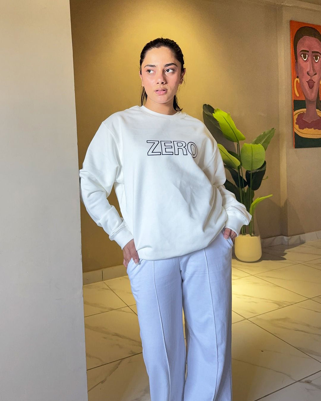 Zero Sweatshirt White